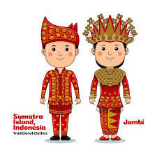 Ilustrasi pakaian adat