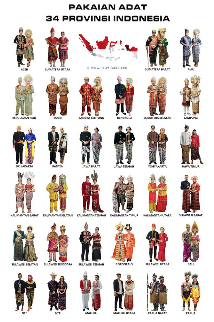 Pakaian adat Indonesia