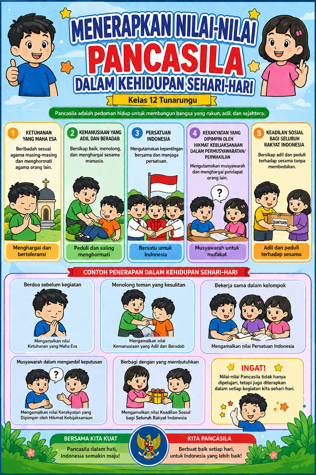 Media Pembelajaran Visual Kelas XII SMALB