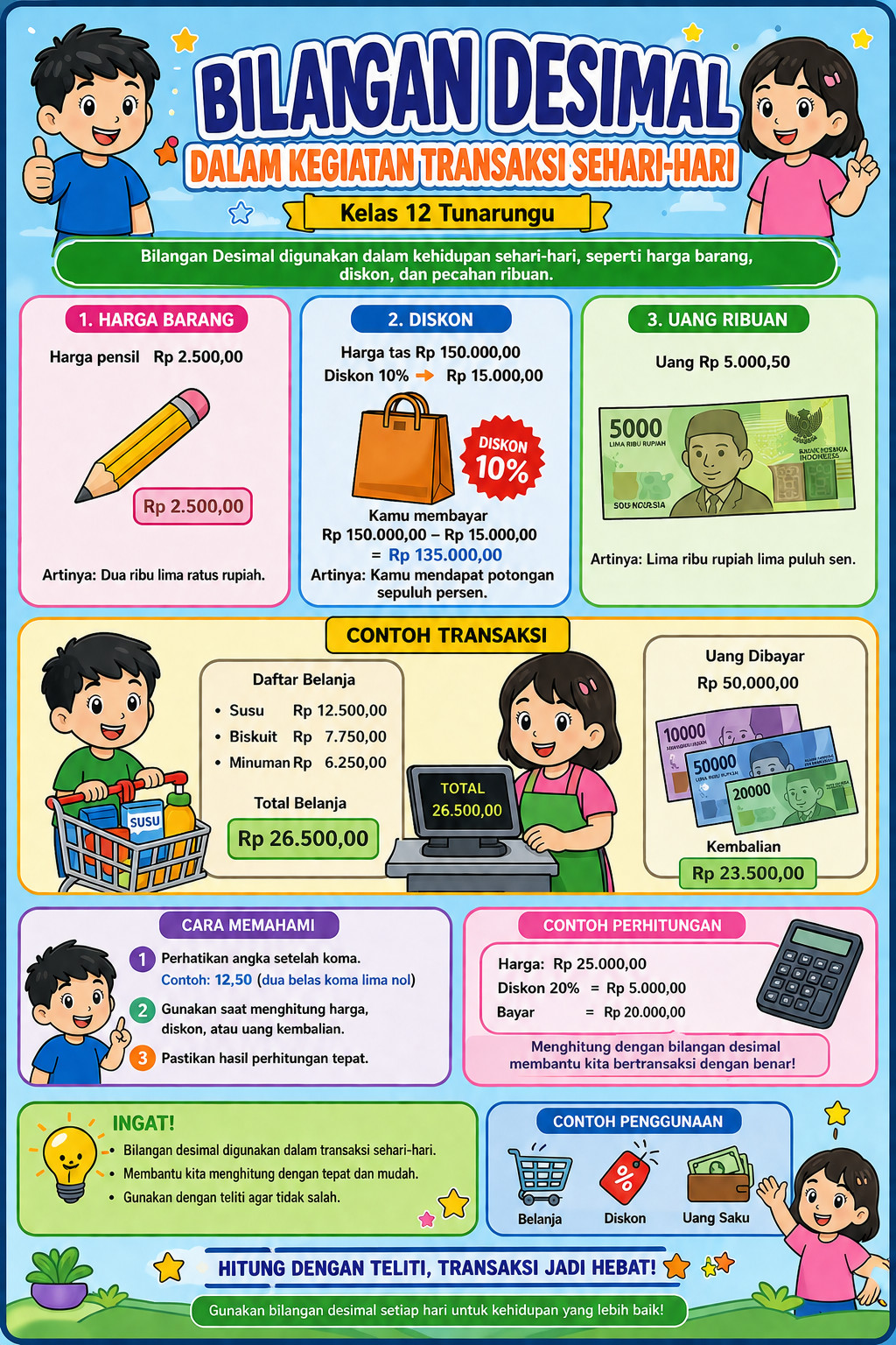 Media Pembelajaran Visual Kelas XII SMALB