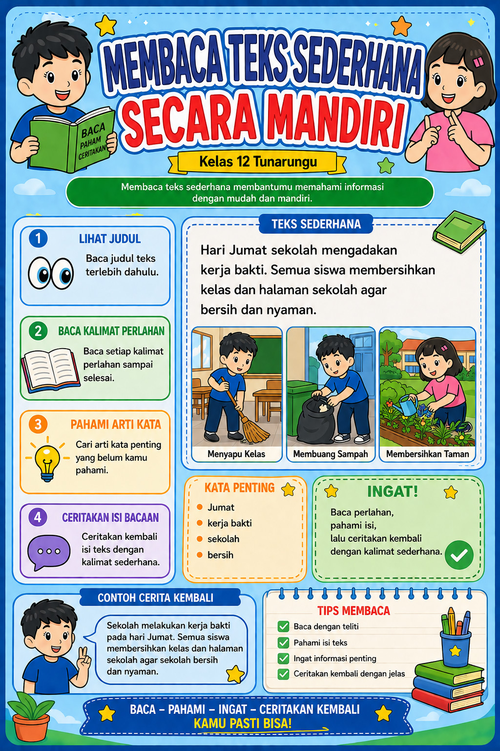 Media Pembelajaran Visual Kelas XII SMALB
