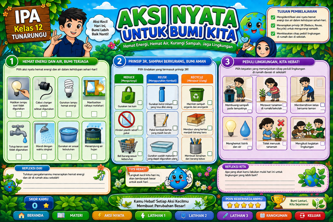 Media Pembelajaran Visual IPA Kelas XII SMALB