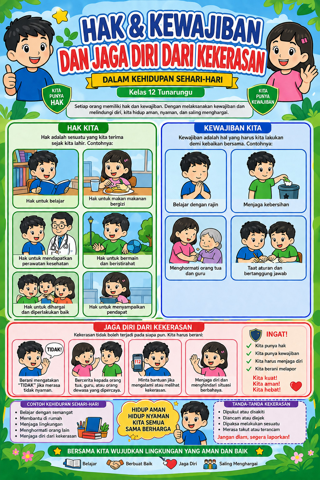 Media Pembelajaran Visual Kelas XII SMALB