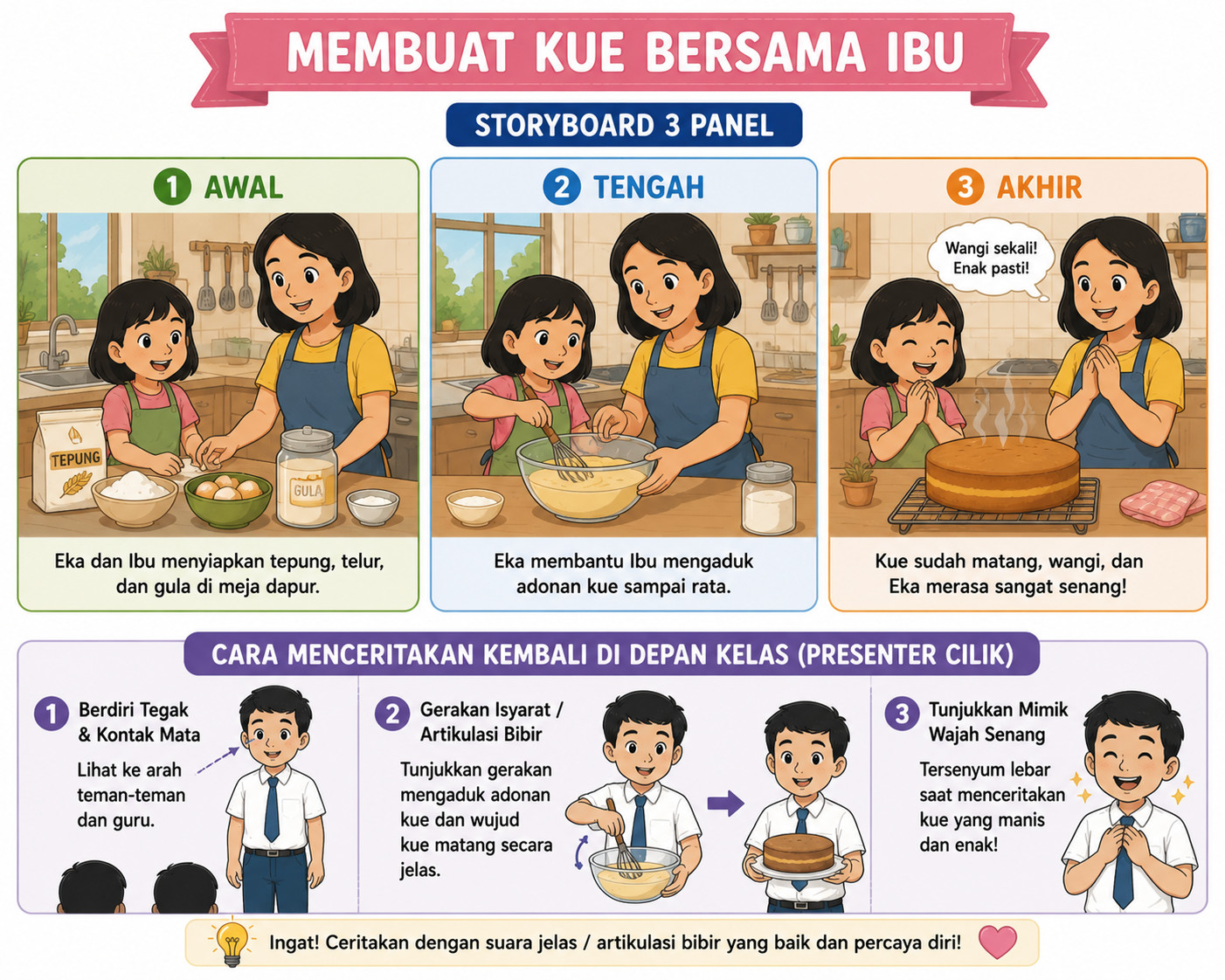 Media Pembelajaran 1 Bahasa Indonesia Kelas 8